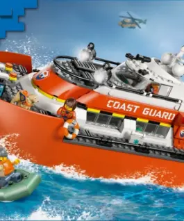 LEGO Blocks City 60504 Coast Guard Rescue Boat and amp: Helicopter