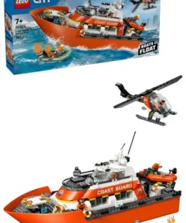 LEGO Blocks City 60504 Coast Guard Rescue Boat and amp: Helicopter
