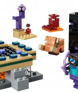 LEGO Blocks Minecraft 21584 Nether & End Portal Journey