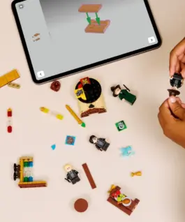 Alternative view of LEGO Blocks Harry Potter 76460 Hogwarts Castle: Sorting Hat Ceremony