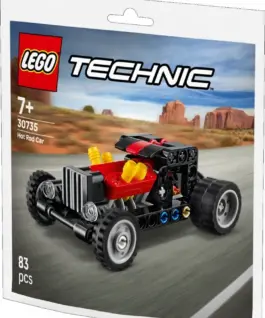 Alternative view of LEGO Blocks Technic 30735 Hot rod