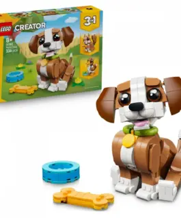 LEGO Blocks Creator 31382 Cute Animals: Playful Puppy Dog