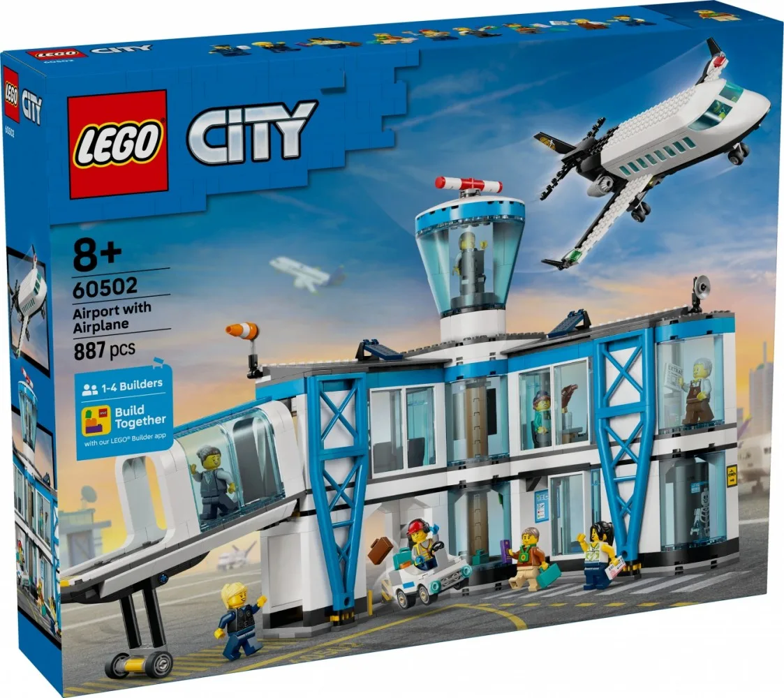 LEGO Blocks City 60502 Airport with Airplane