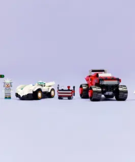 LEGO Blocks Sonic 77118 Silvers Car vs. Knuckles Monster Truck