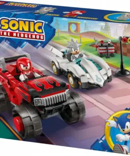 LEGO Blocks Sonic 77118 Silvers Car vs. Knuckles Monster Truck