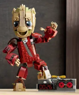 LEGO Blocks Super Heroes 76341 Ravager Jumpsuit Groot