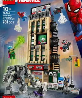 LEGO Blocks Super Heroes 76342 Spider-Man vs. Mysterio: The Daily Bugle