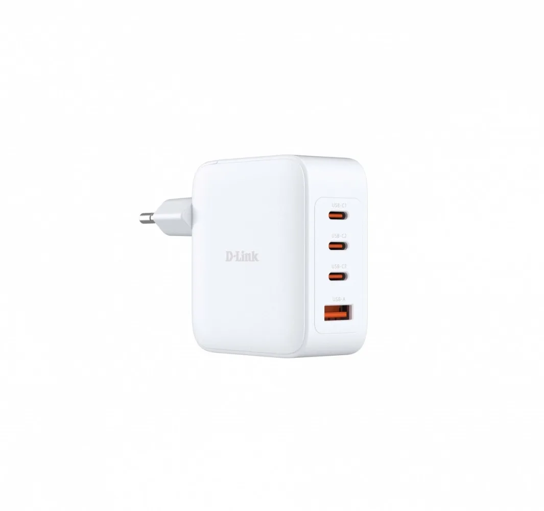 D-Link зарядно DCF-141/E GAN 140w 3x USB-C 1x USB-A - Image 4