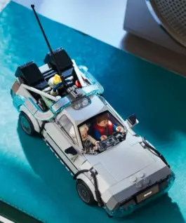 LEGO Blocks Speed Champions 77256 Time Machine from Back to the Future