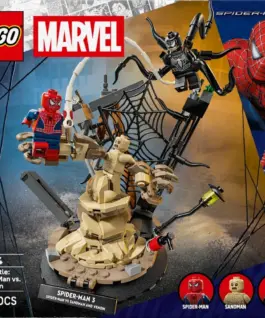 LEGO Blocks Super Heroes 76334 Epic Battle: Spider-Man vs. Sandman