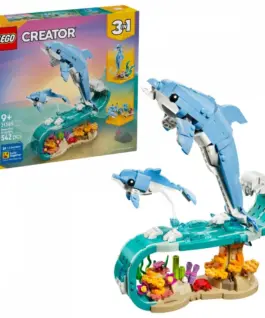 LEGO Blocks Creator 31385 Sea Animals: Beautiful Dolphins
