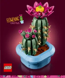 LEGO Blocks Botanicals 11509 Flowering Cactus