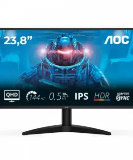 AOC Monitor Q24B36X 23.8-inch IPS 144Hz HDMI DP