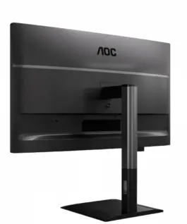 AOC Monitor Q27P4U 27-inch IPS 120 Hz HDMIx2 DP USB-C Pivot Speakers