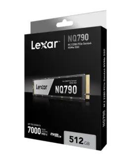 Alternative view of Lexar SSD диск NQ790 512MB NVMe 4x4 2280 6400/2900MB/s
