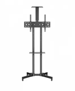 Alternative view of TB TV trolley stand TB-ST1 for TVs up to 75 inches, 45kg max VESA 600x400