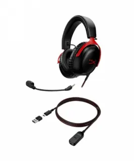 HyperX HeadSet CloudX III BLK/червен Gaming – 727A9AA