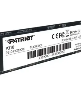 Alternative view of Patriot SSD 1.92TB P310 PCIe M.2 Gen3 x4 NVMe 2100/1800MB/s