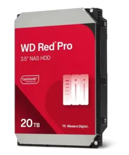 Western Digital HDD Disk червен Pro 20TB 35 512MB/7200rpm WD202KFGX