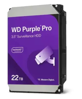 Western Digital HDD Disk лилав Pro 22TB 35 WD221PURP