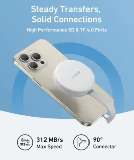 Anker MagGo USB-C адаптер 3in1 10Gbps