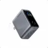 Anker зарядно 160W 3xC SMART DISPLAY SILVER