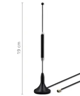 Alternative view of Qoltec 4G LTE antenna 5dBi 600 2700 MHz SMA 3m