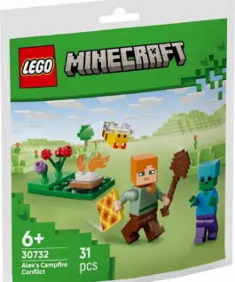 LEGO LEGO Minecraft 30732 Alexs Campfire Conflict