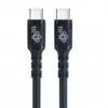 TB USB C - USB C кабел 50cm silicone черен 2.0