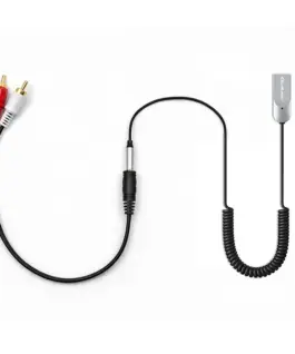 Qoltec Wireless Audio receiver адаптер HiFi BT6.0 2xRC