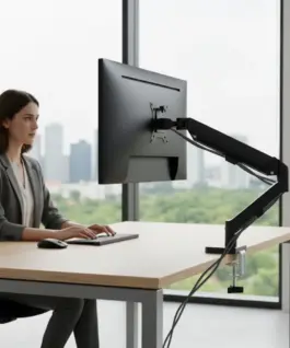 Alternative view of Maclean Monitor mount 2-10 kg MC-133