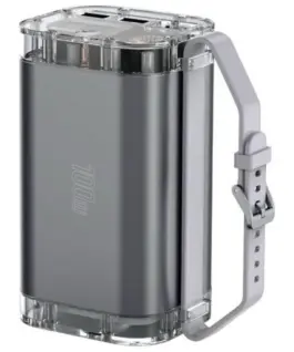 4smarts външна батерия Lucid Ultra 40000mAh 100W сив
