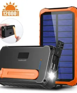 Alternative view of 4smarts външна батерия Propper Solar 12000mAh сив