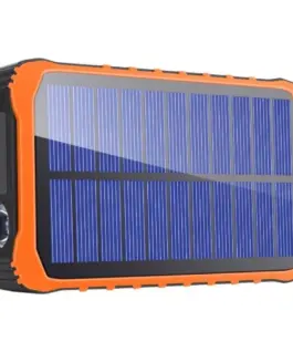 4smarts външна батерия Propper Solar 12000mAh сив