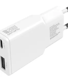 Alternative view of 4smarts зарядно PDPlug 20W GaN USB-C + USB-A + USB-C c
