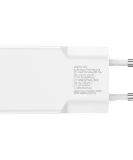 4smarts зарядно PDPlug 20W GaN USB-C + USB-A + USB-C c