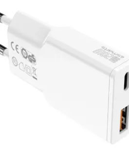 4smarts зарядно PDPlug 20W GaN USB-C + USB-A + USB-C c