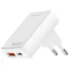 4smarts зарядно FlatPlug Duos 20W GaN USB-C + USB-A
