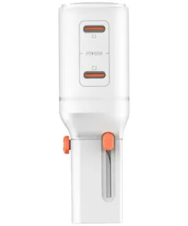 4smarts Travel зарядно World 65W USB-C + USB-A бял