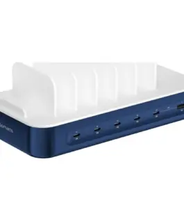 Alternative view of 4smarts зарядна станция 100W кабелкомплект navy blue