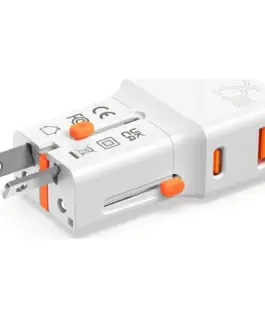 4smarts Travel зарядно 25W Worl d Travel 25W USB-C + A
