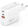 4smarts зарядно Flex 65W 2xUSB- C + 1xUSB-A бял
