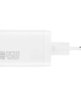Alternative view of 4smarts зарядно PDPlug 45W 2xUSB-C бял