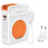 4smarts зарядно 6in1 външна батерия 225W Qi USB-C/USB/A