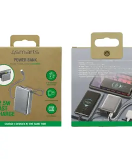 4smarts външна батерия Pocket Dual Cord 20000mAh 22