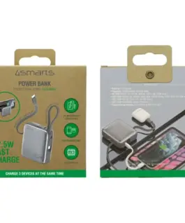 4smarts външна батерия Pocket Dual Cord 10000mAh 22