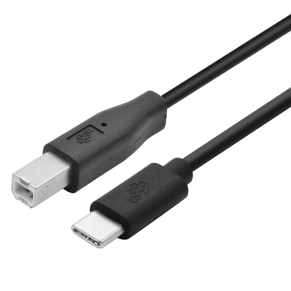 TB кабел USB CM-BM 1.8m черен for printers