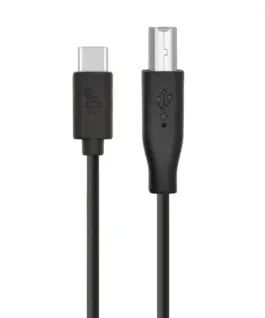 Alternative view of TB кабел USB CM-BM 1.8m черен for printers