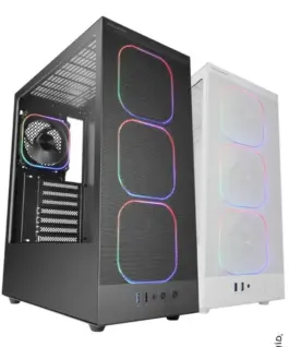 Alternative view of TACENS MARS MC-NEBULA черен ATX 4xARGB fans
