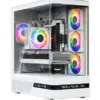 MODECOM кутия за компютър Volcano AQ200 ARGB MIDI бял